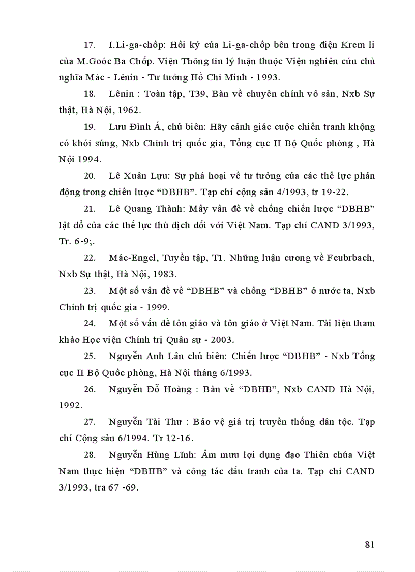 image for page Chống diễn biến hòa của chủ nghĩa đế quốc trên mặt trận văn hóa tư tưởng ở Việt Nam