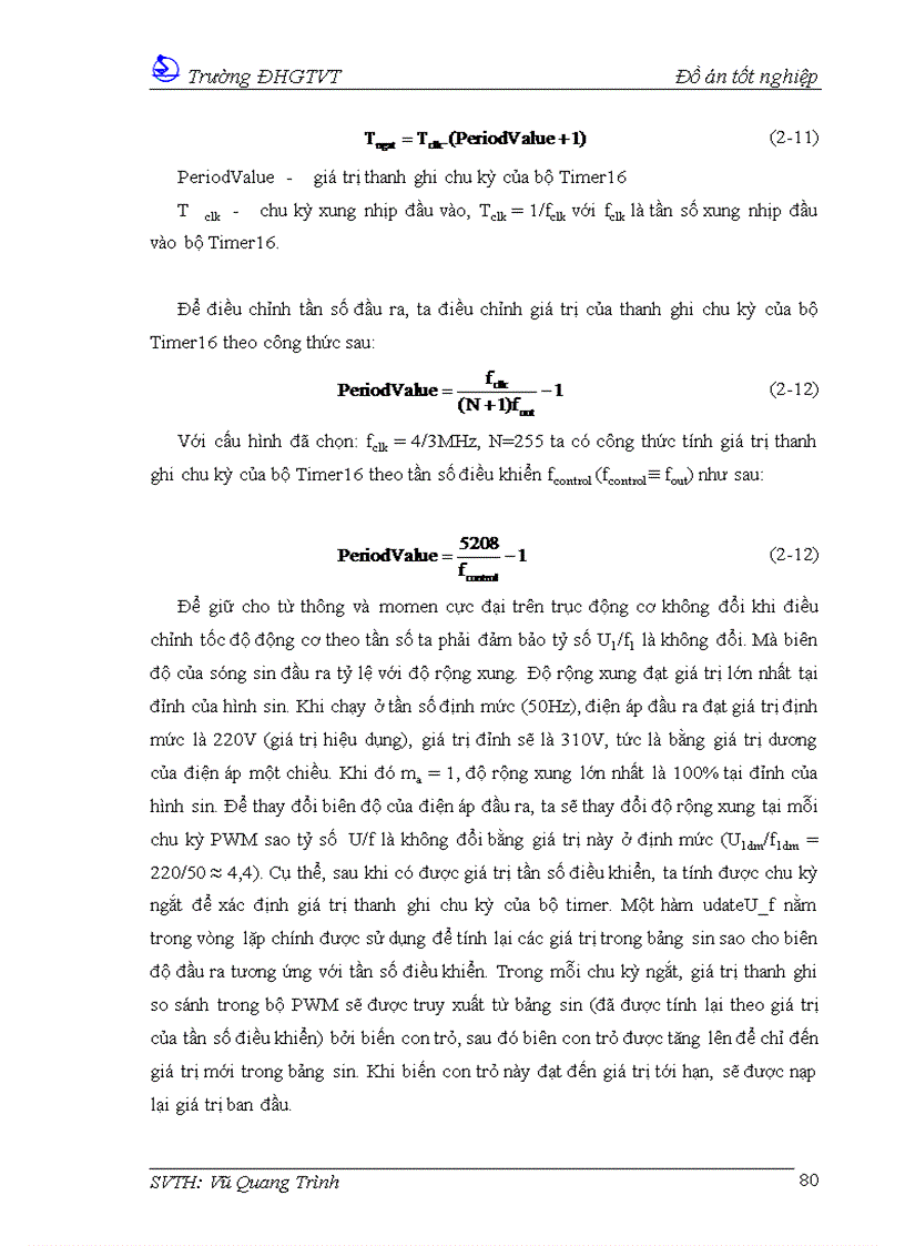 image for page Là tìm hiểu và thiết kế bộ biến tần truyền thống ba pha điều khiển động cơ không đồng bộ theo phương pháp U f const