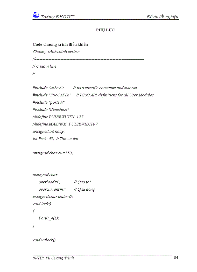 image for page Là tìm hiểu và thiết kế bộ biến tần truyền thống ba pha điều khiển động cơ không đồng bộ theo phương pháp U f const