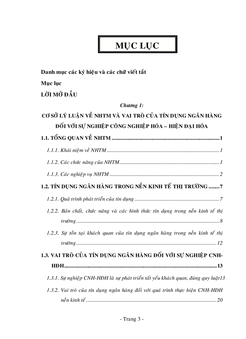 image for page Giải pháp mở rộng tín dụng Ngân hàng góp phần cung ứng vốn đối với sự nghiệp CNH HĐH trên địa bàn Tp HCM từ nay đến 2010