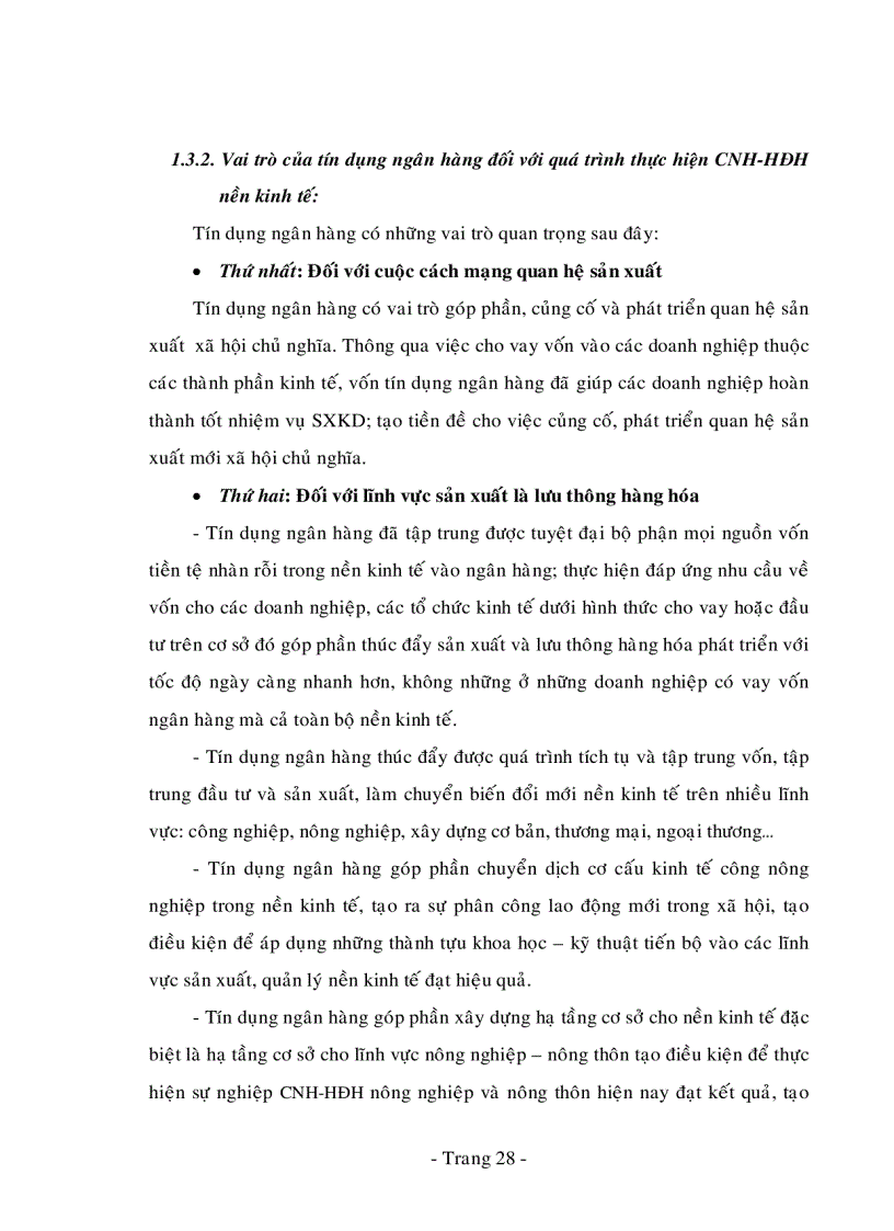 image for page Giải pháp mở rộng tín dụng Ngân hàng góp phần cung ứng vốn đối với sự nghiệp CNH HĐH trên địa bàn Tp HCM từ nay đến 2010