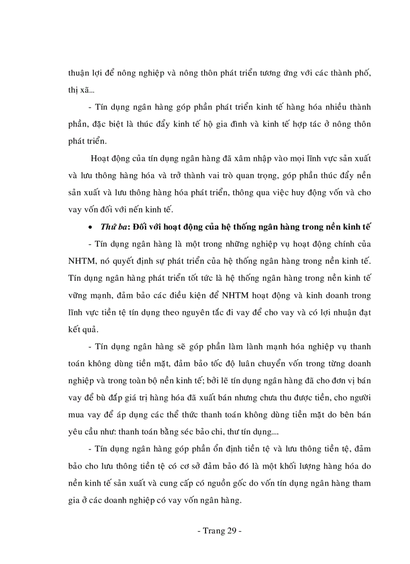 image for page Giải pháp mở rộng tín dụng Ngân hàng góp phần cung ứng vốn đối với sự nghiệp CNH HĐH trên địa bàn Tp HCM từ nay đến 2010