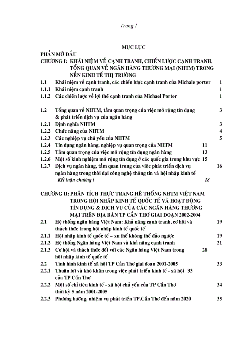 image for page Giải pháp mở rộng tín dụng và dịch vụ ngân hàng trên địa bàn Thành phố Cần Thơ