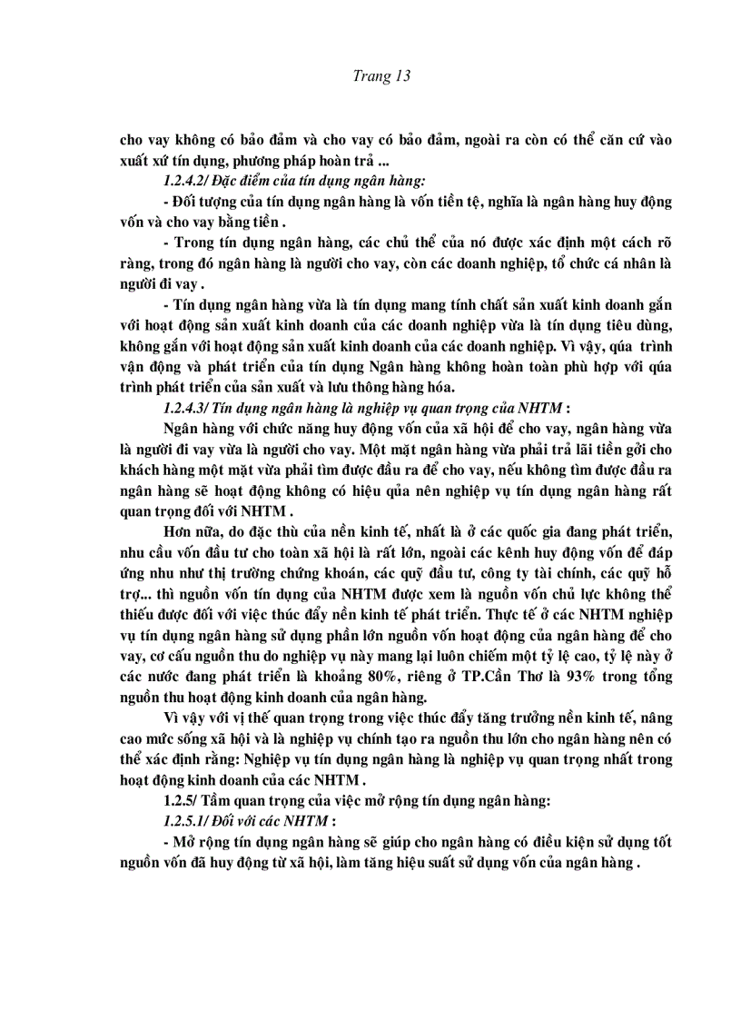 image for page Giải pháp mở rộng tín dụng và dịch vụ ngân hàng trên địa bàn Thành phố Cần Thơ