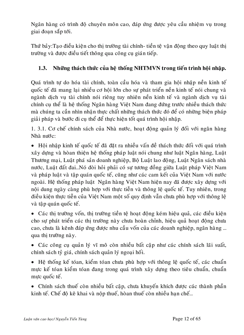 image for page Giải pháp nhằm nâng cao năng lực cạnh tranh của hệ thống Ngân hàng Đầu tư Phát triển Việt Nam trong tiến trình hội nhập Quốc tế