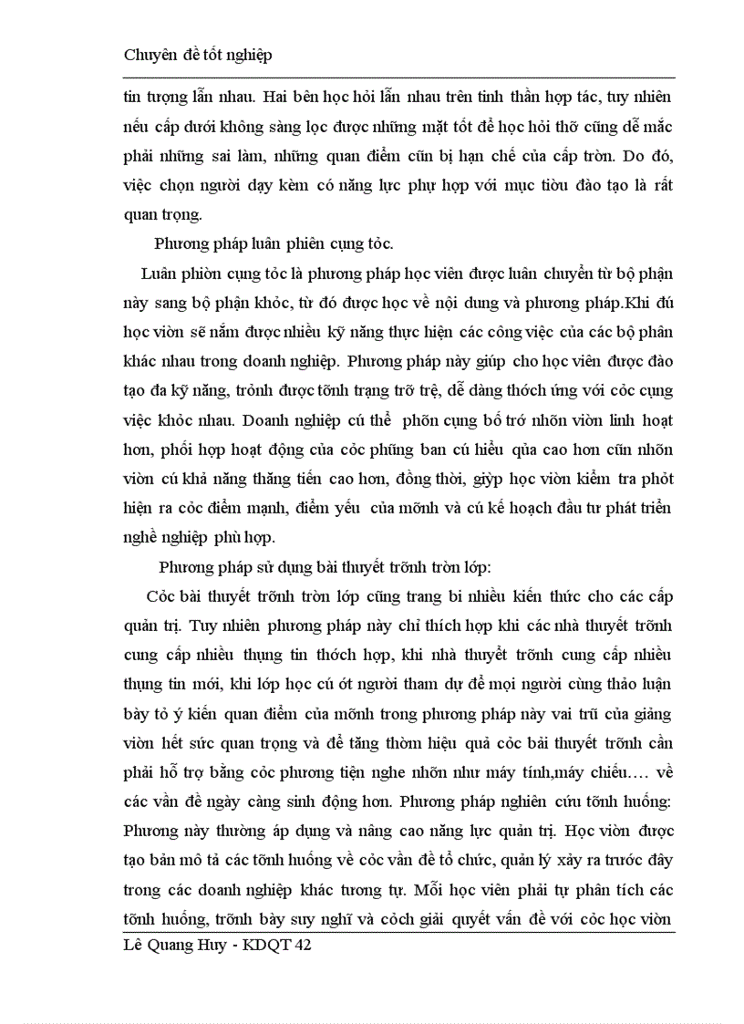 image for page Một số giải pháp hoàn thiện hoạt động đào tạo và phát triển nguồn nhân lực ở công ty Coca Cola Việt nam