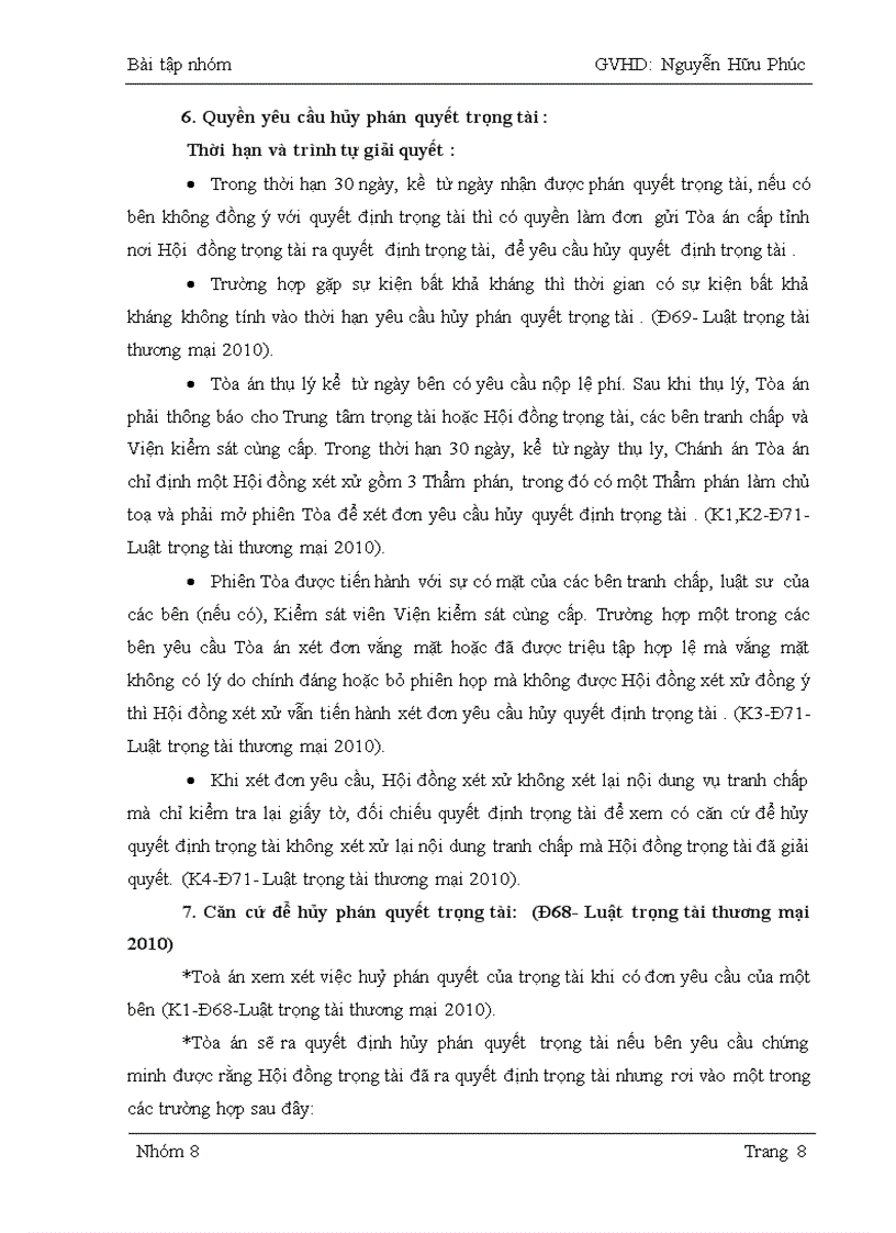 image for page Giải quyết tranh chấp thương mại bằng thủ tục trọng tài tm