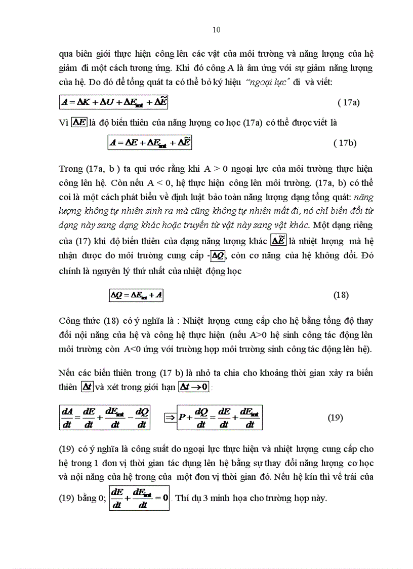 image for page Áp dụng định luật bảo toàn năng lượng trong một số bài tập Vật lý