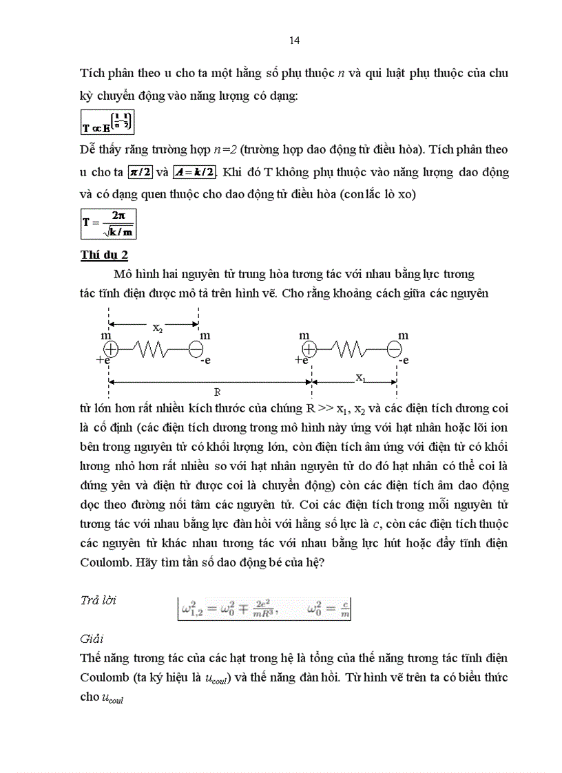 image for page Áp dụng định luật bảo toàn năng lượng trong một số bài tập Vật lý