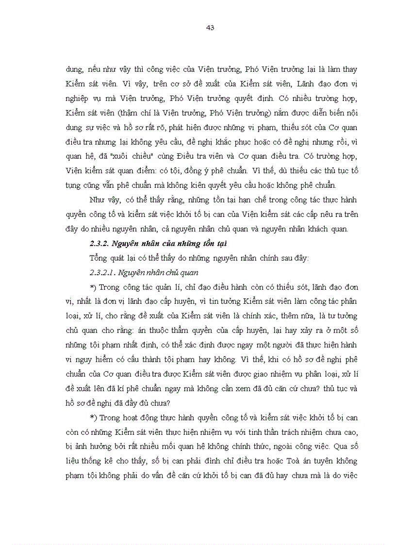 image for page Vai trò của Viện kiểm sát đối với việc khởi tố bị can