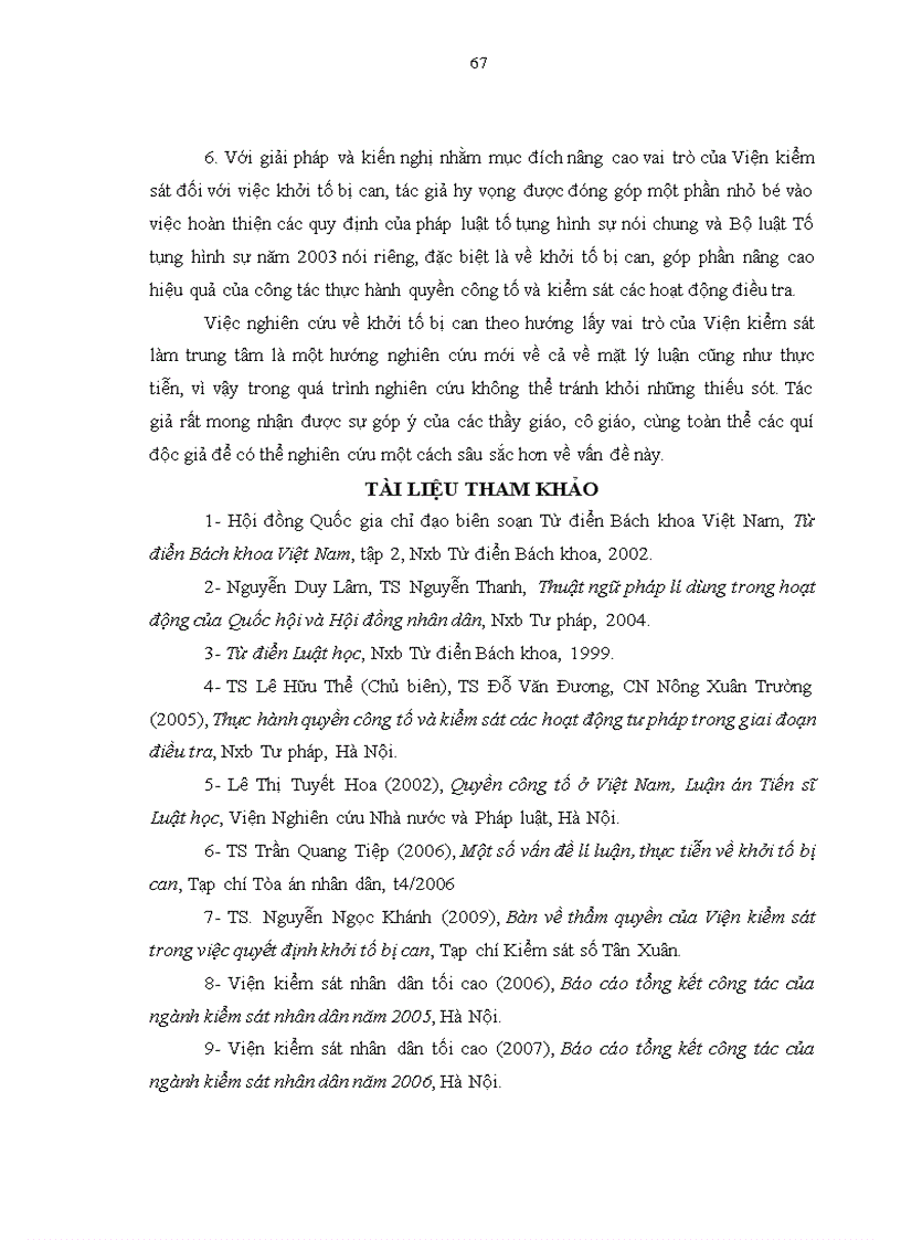 image for page Vai trò của Viện kiểm sát đối với việc khởi tố bị can