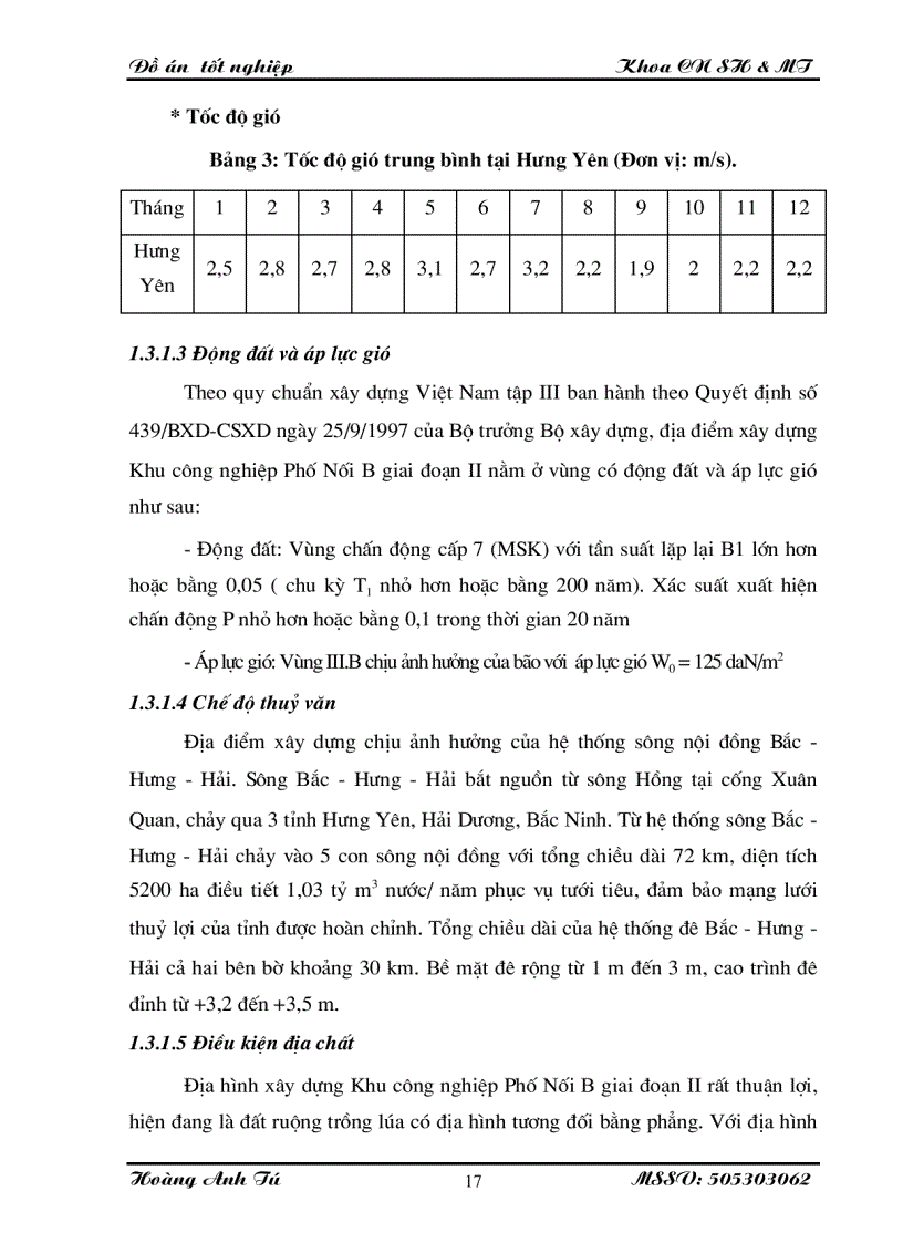 image for page Đánh giá tác động môi trường dự án xây dựng Khu công nghiệp Phố Nối B giai đoạn II