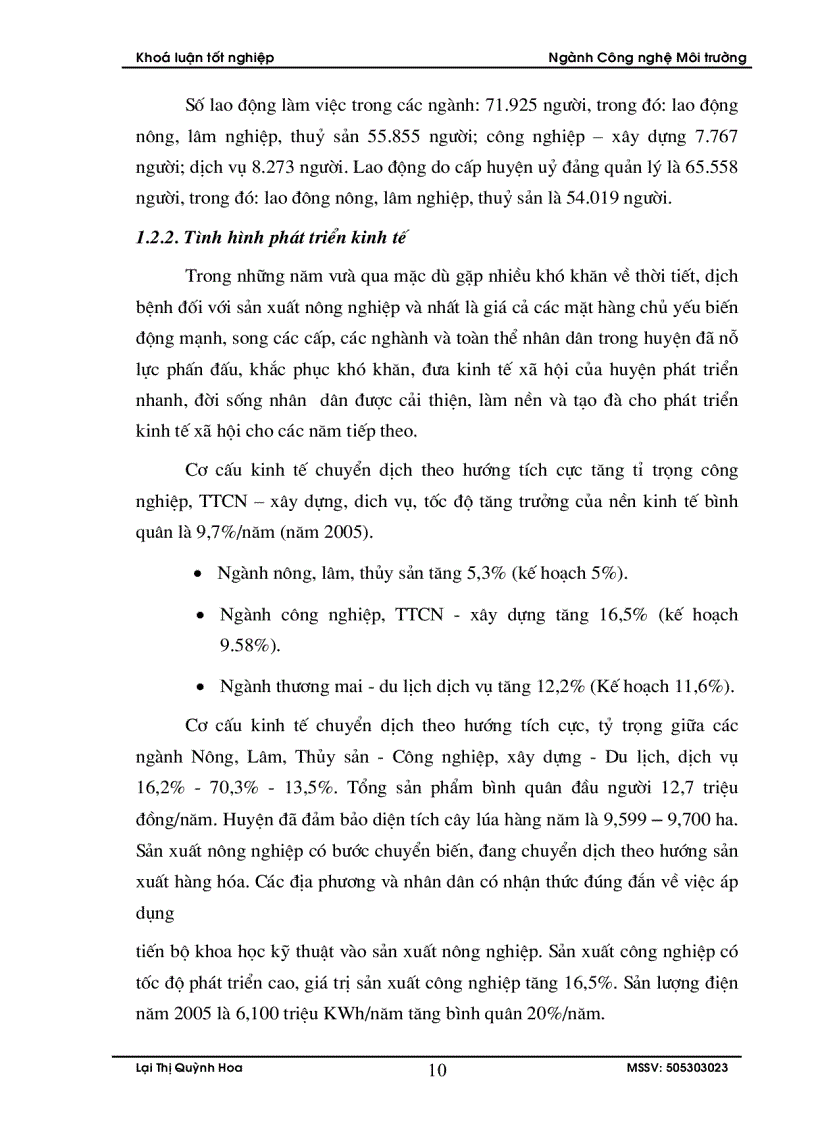 image for page Đánh giá hiện trạng chất lượng môi trường không khí phục vụ công tác quy hoạch môi trường huyện Chí Linh Hải Dương