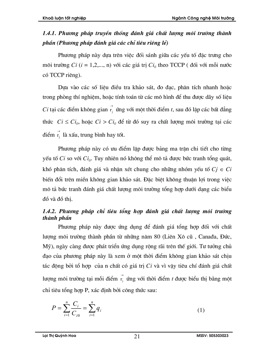 image for page Đánh giá hiện trạng chất lượng môi trường không khí phục vụ công tác quy hoạch môi trường huyện Chí Linh Hải Dương