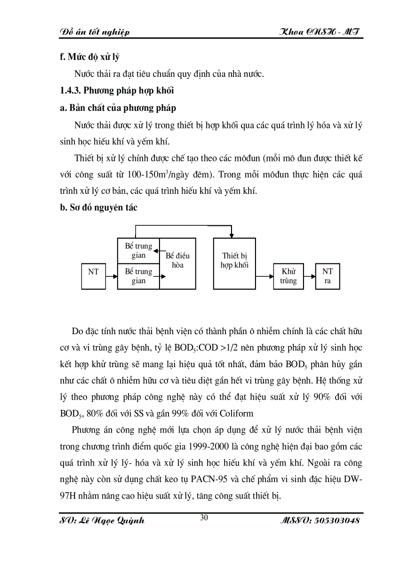 image for page Thiết kế Trạm xử lý nước thải bệnh viện Thanh Nhàn với công suất 600 m3 ngđ