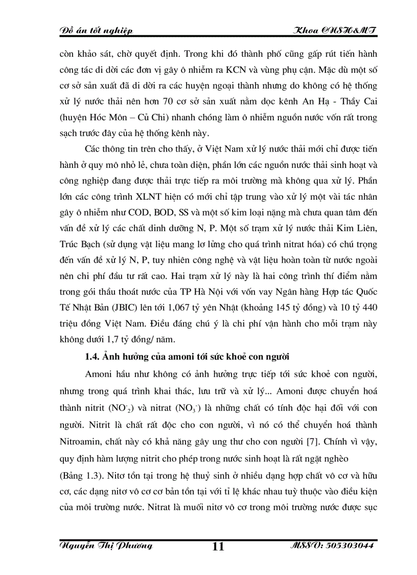 image for page Nghiên cứu cải tiến nâng cao hiệu quả xử lý của thiết bị lọc sinh học ngập nước ứng dụng trong xử lý nước thải