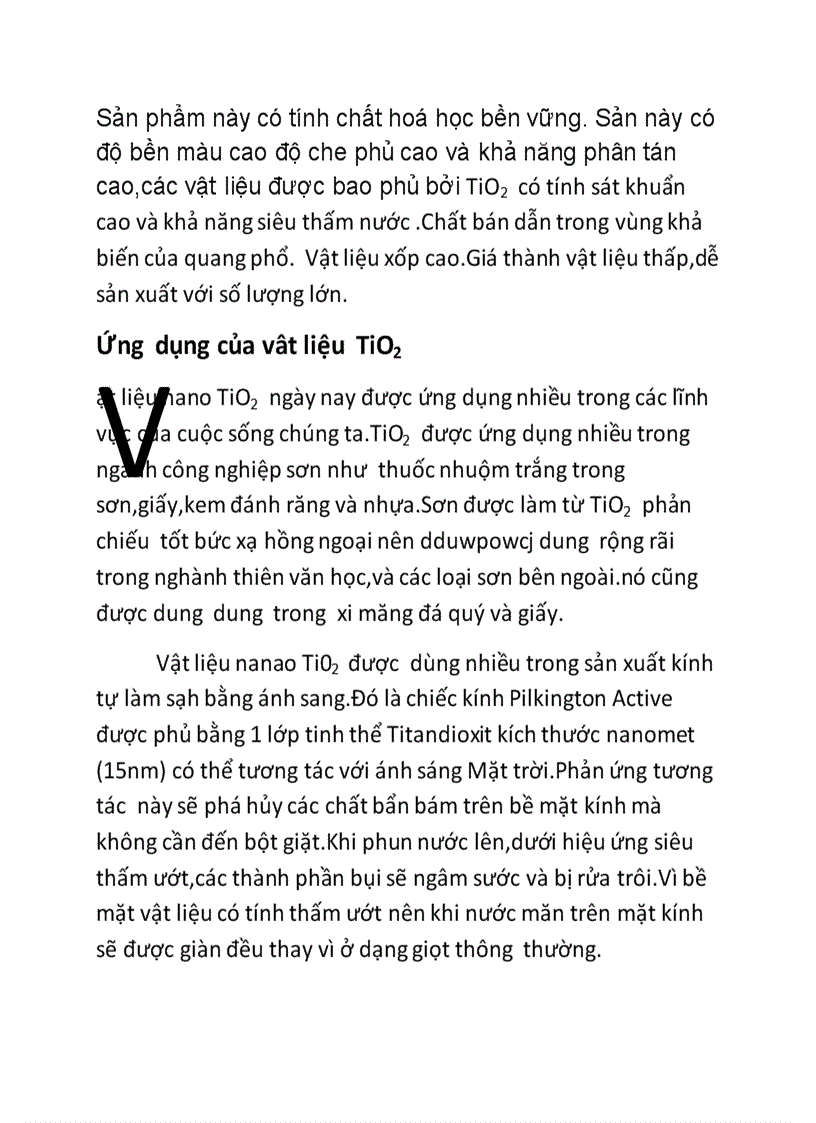 image for page Công nghệ NANO vaf tổng hợp vật liệu NANO TiO2 Sơ đồ tổng hợp và tính chất ứng dụng của titandioxit