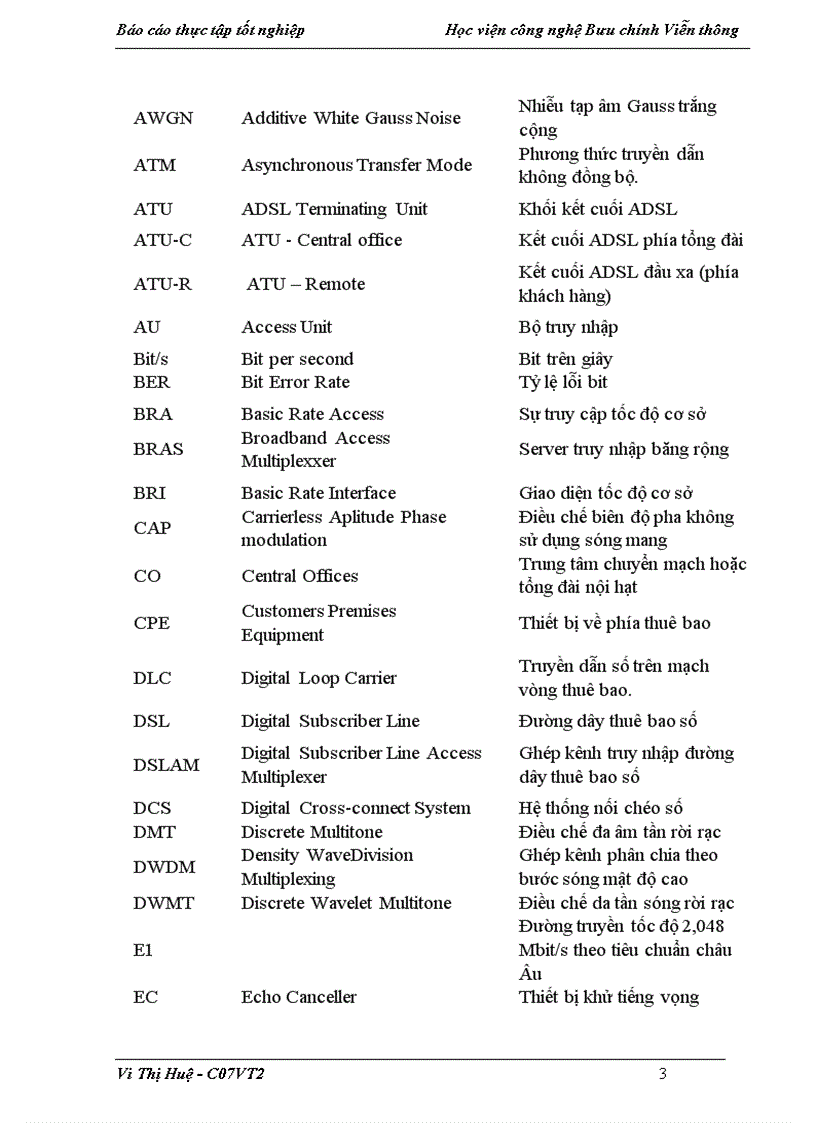 image for page Tổng quan về dịch vụ ADSL và quy trình khai thác lắp đặt thuê bao ADSL tại Trung Tâm Viễn thông Thanh Oai Công ty Điện thoại 3 Hà Nộ