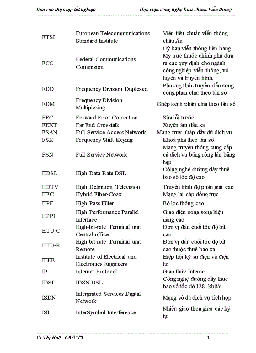 image for page Tổng quan về dịch vụ ADSL và quy trình khai thác lắp đặt thuê bao ADSL tại Trung Tâm Viễn thông Thanh Oai Công ty Điện thoại 3 Hà Nộ