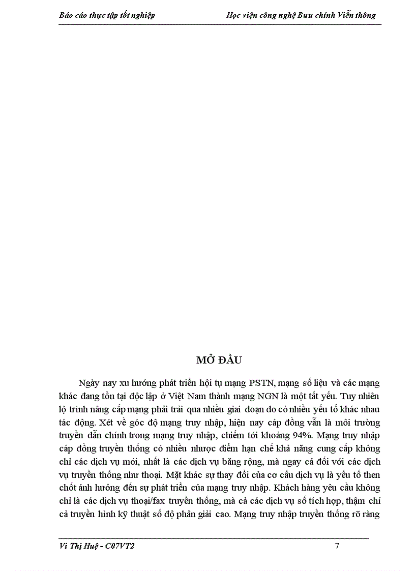 image for page Tổng quan về dịch vụ ADSL và quy trình khai thác lắp đặt thuê bao ADSL tại Trung Tâm Viễn thông Thanh Oai Công ty Điện thoại 3 Hà Nộ