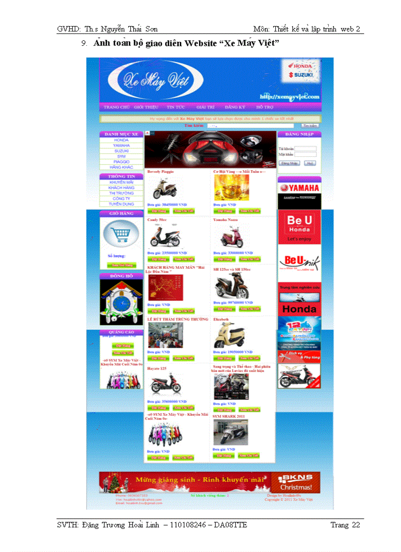 image for page Xây dựng Website bán Xe máy