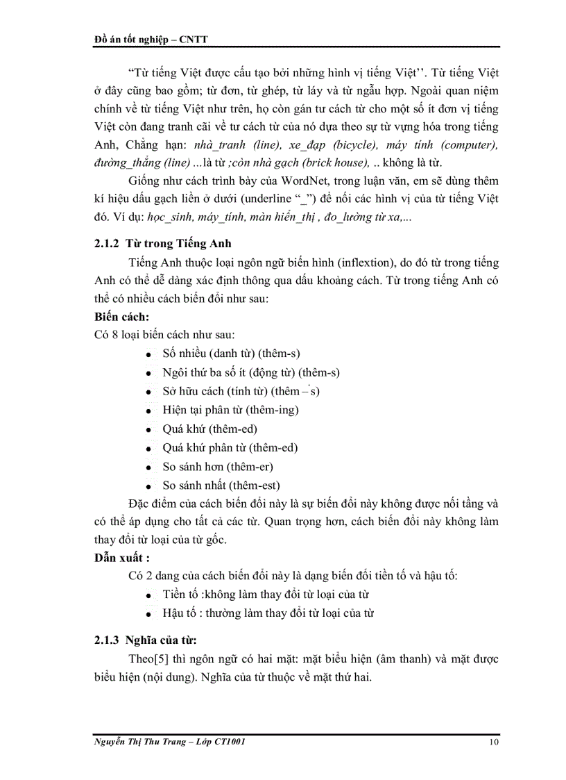 image for page Xây dựng từ điển danh từ Tiếng Việt dựa theo từ điển WordNet