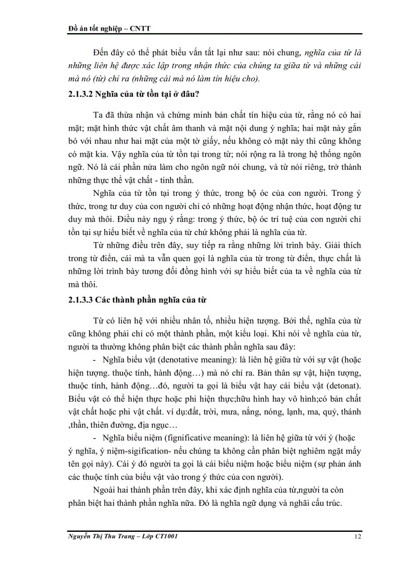 image for page Xây dựng từ điển danh từ Tiếng Việt dựa theo từ điển WordNet