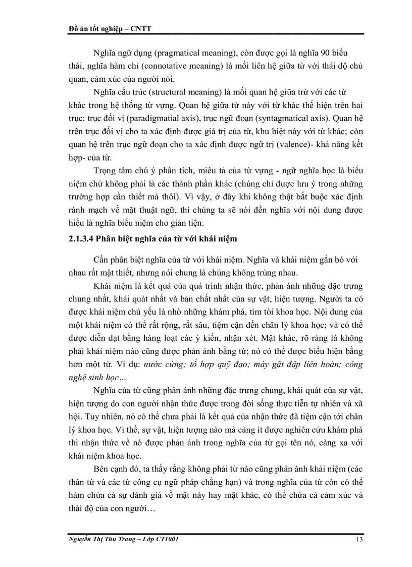 image for page Xây dựng từ điển danh từ Tiếng Việt dựa theo từ điển WordNet