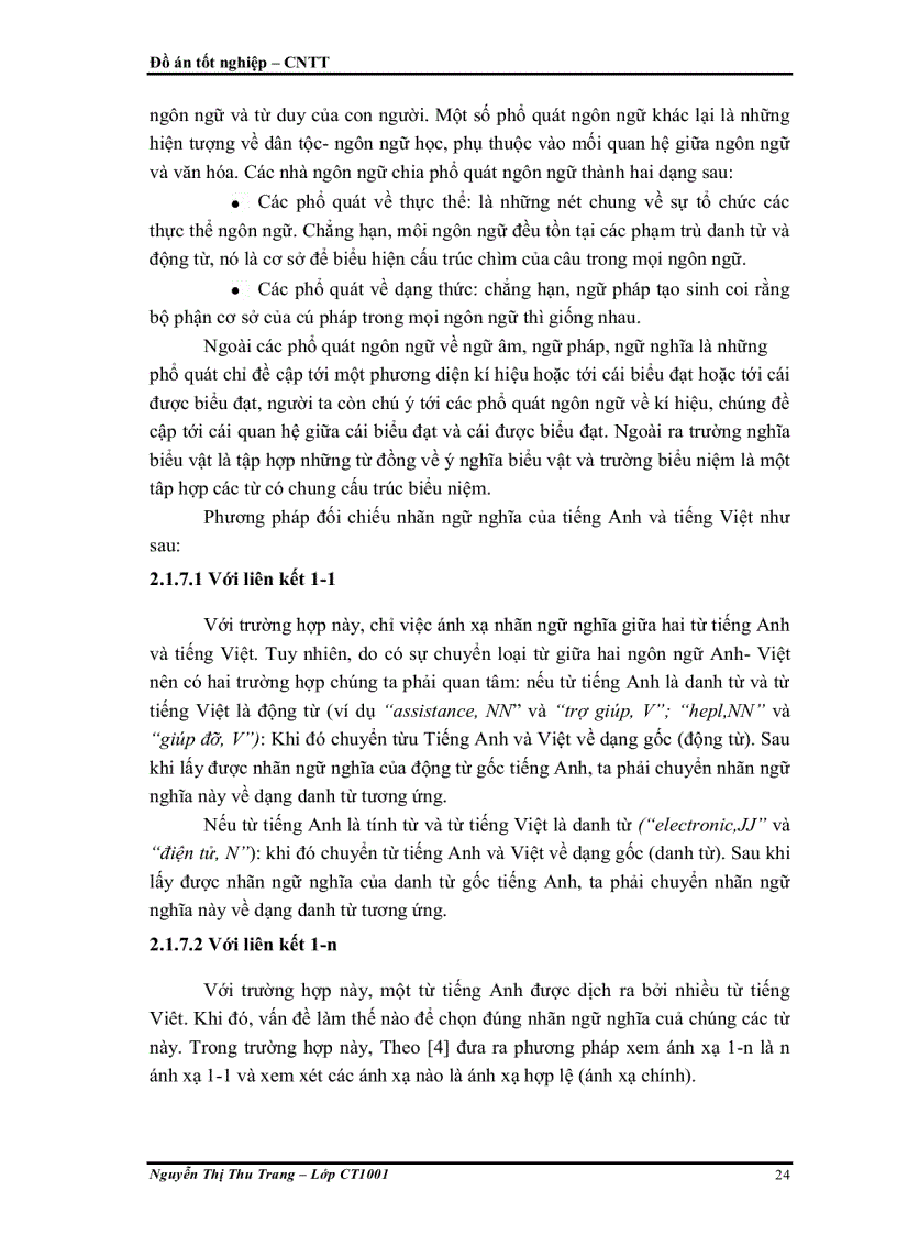 image for page Xây dựng từ điển danh từ Tiếng Việt dựa theo từ điển WordNet