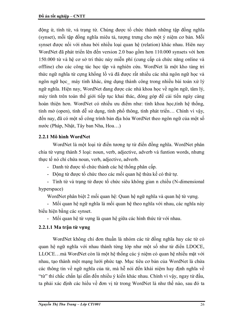 image for page Xây dựng từ điển danh từ Tiếng Việt dựa theo từ điển WordNet