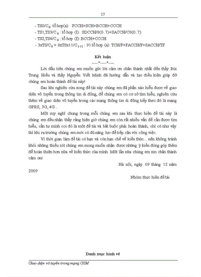 image for page Giao diện vô tuyến trong hệ thống GSM