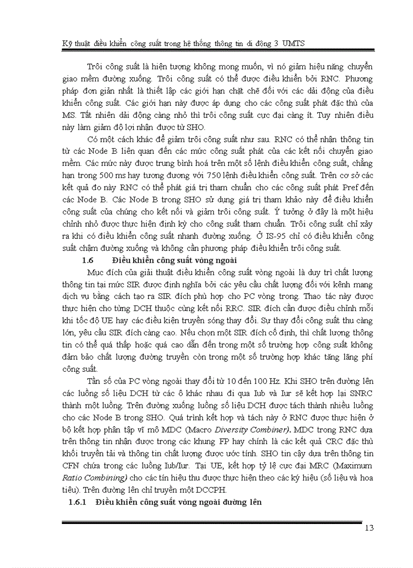 image for page Kỹ thuật điều khiển công suất trong hệ thống thông tin di động thế hệ 3 umts