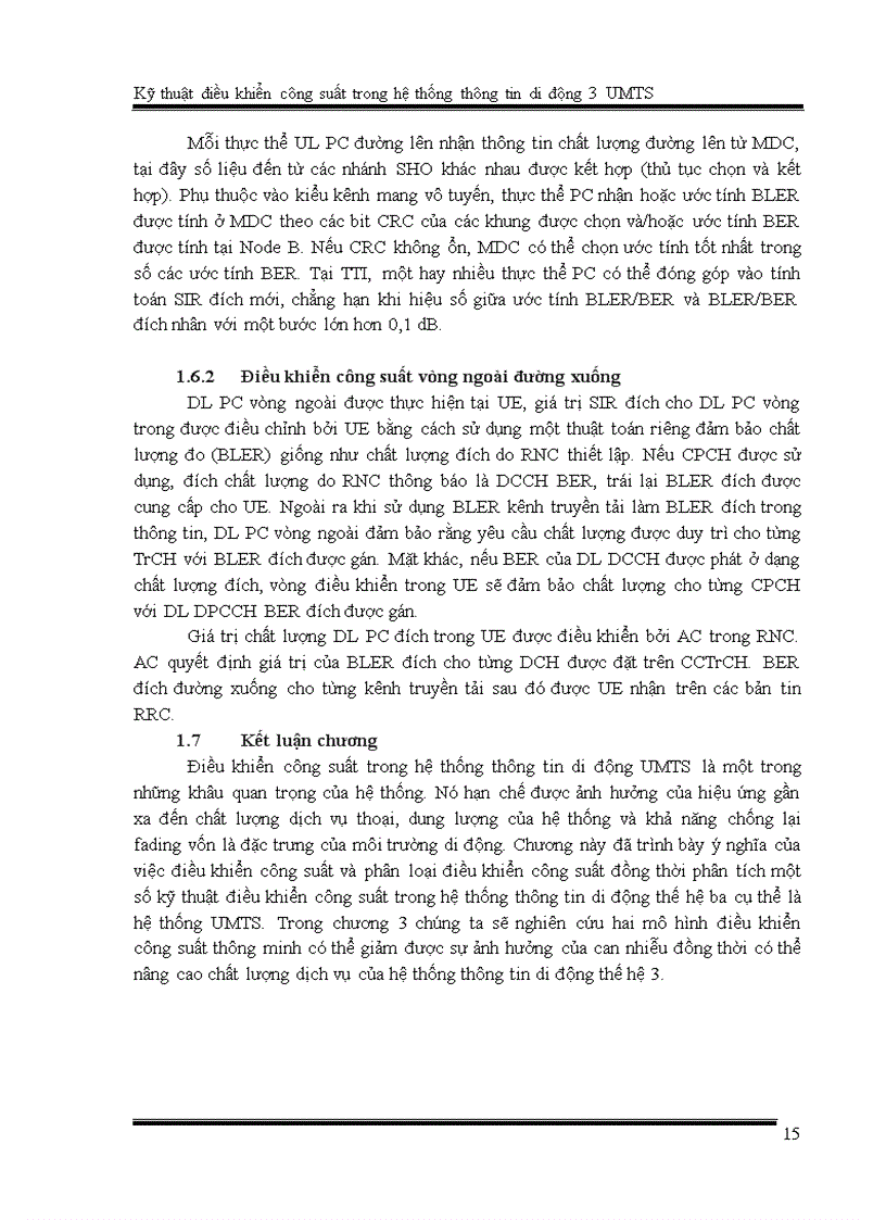 image for page Kỹ thuật điều khiển công suất trong hệ thống thông tin di động thế hệ 3 umts