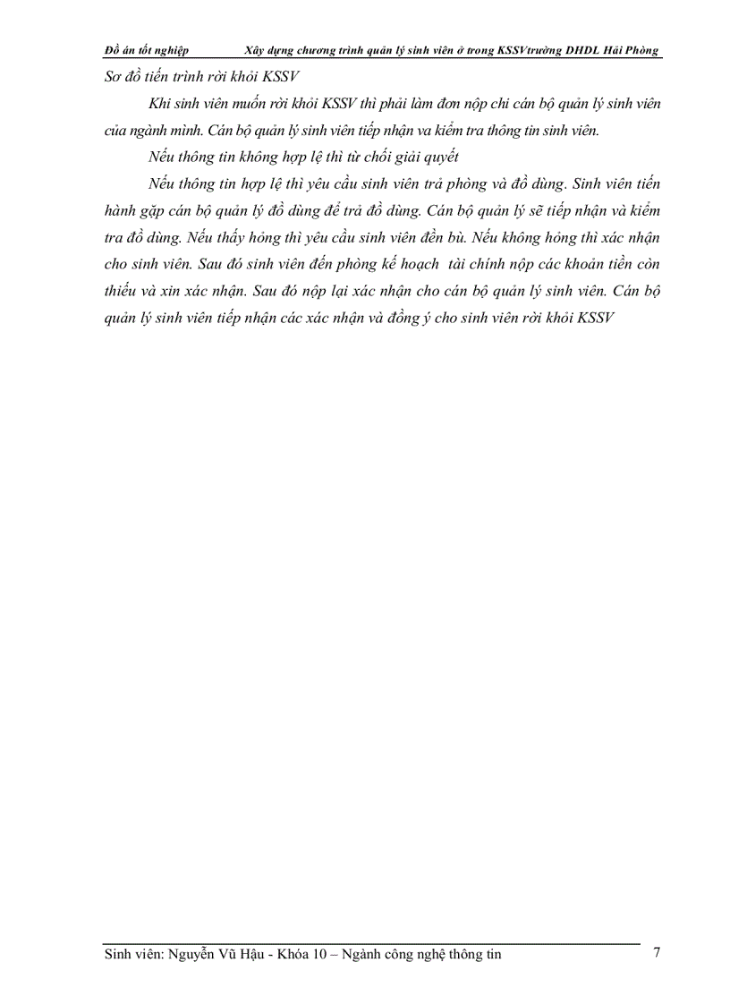image for page Xây dựng chương trình quản lý sinh viên ở trong KSSV trường DHDL Hải Phòng