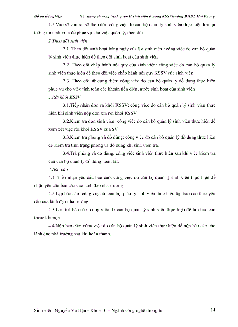 image for page Xây dựng chương trình quản lý sinh viên ở trong KSSV trường DHDL Hải Phòng