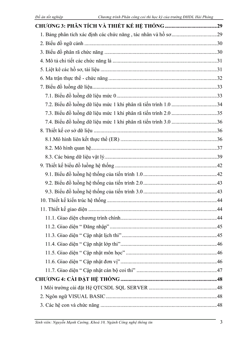 image for page Chương trình Phân công coi thi học kỳ của trường ĐHDL Hải Phòng