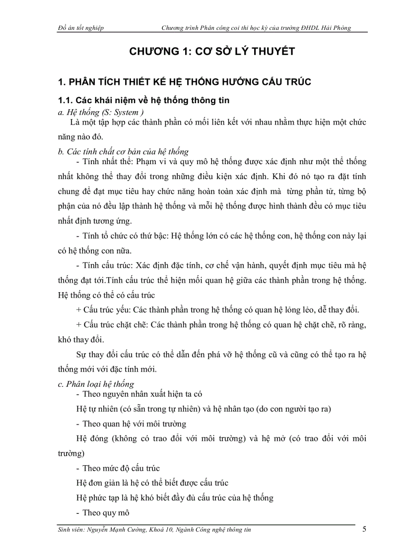 image for page Chương trình Phân công coi thi học kỳ của trường ĐHDL Hải Phòng