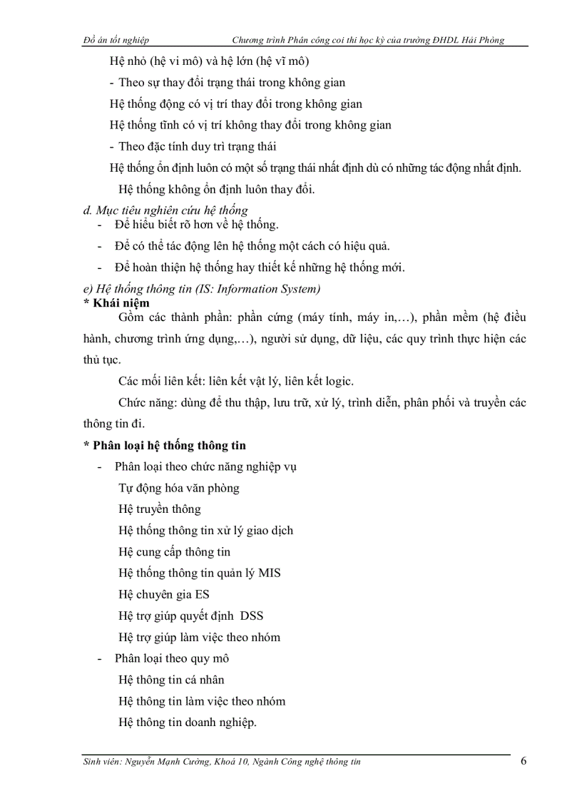 image for page Chương trình Phân công coi thi học kỳ của trường ĐHDL Hải Phòng