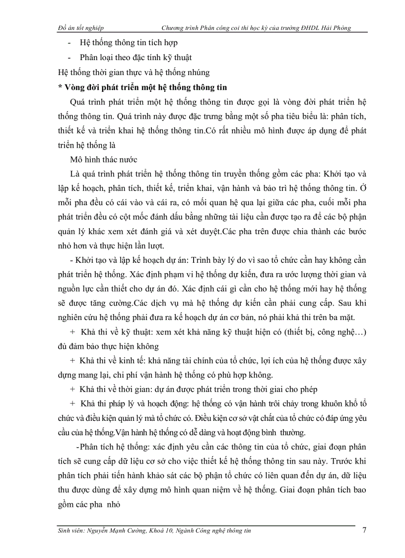 image for page Chương trình Phân công coi thi học kỳ của trường ĐHDL Hải Phòng