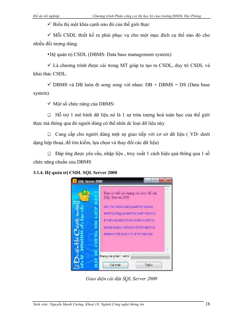 image for page Chương trình Phân công coi thi học kỳ của trường ĐHDL Hải Phòng