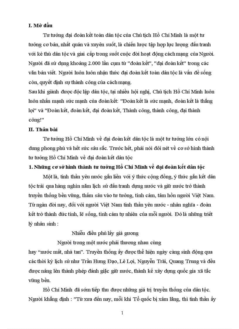 image for page Tư tưởng Hồ Chí Minh về đại đoàn kết dân tộc 8 điểm