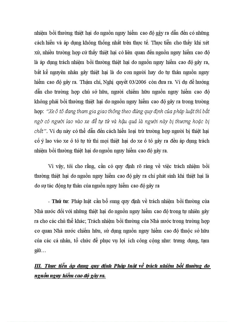 image for page Nguồn nguy hiểm cao độ Một số vấn đề lý luận về bồi thường thiệt hại do nguồn nguy hiểm cao độ gây ra 8 điểm