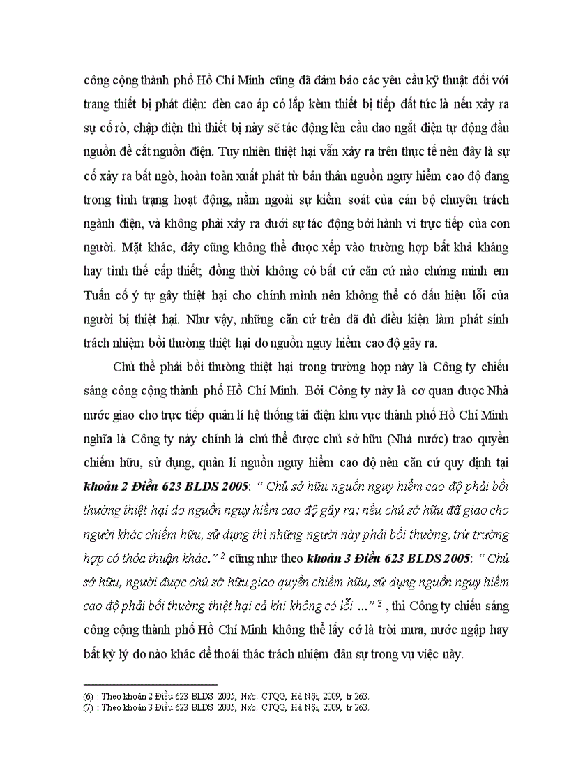 image for page Nguồn nguy hiểm cao độ Một số vấn đề lý luận về bồi thường thiệt hại do nguồn nguy hiểm cao độ gây ra 8 điểm