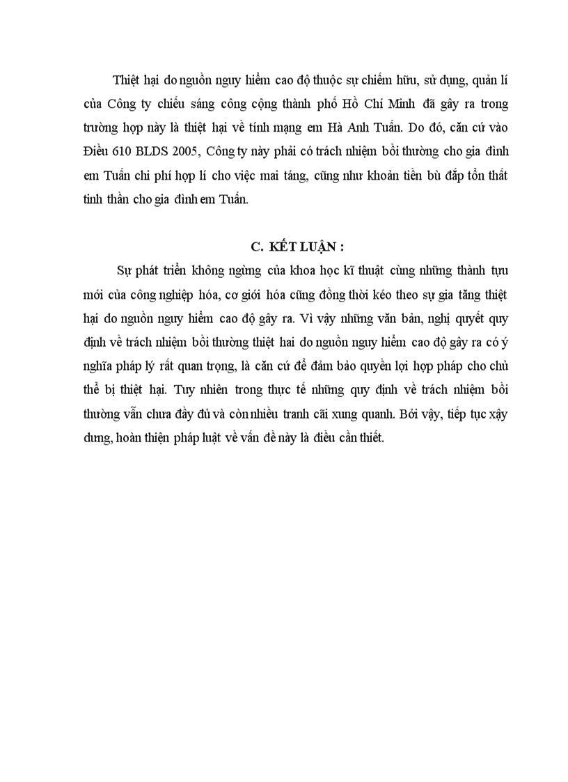 image for page Nguồn nguy hiểm cao độ Một số vấn đề lý luận về bồi thường thiệt hại do nguồn nguy hiểm cao độ gây ra 8 điểm