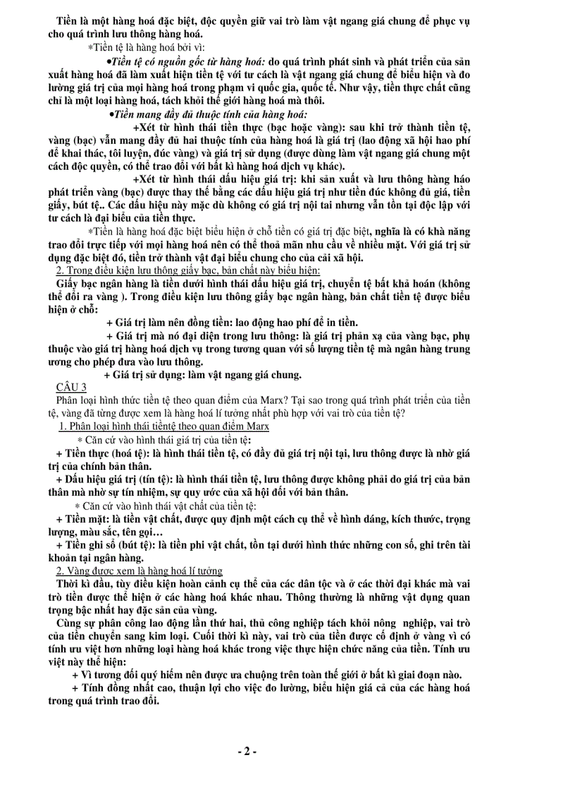 image for page Câu ho i va đa p a n ly thuyê t tiê n tê