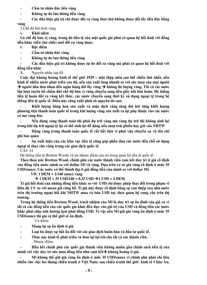 image for page Câu ho i va đa p a n ly thuyê t tiê n tê