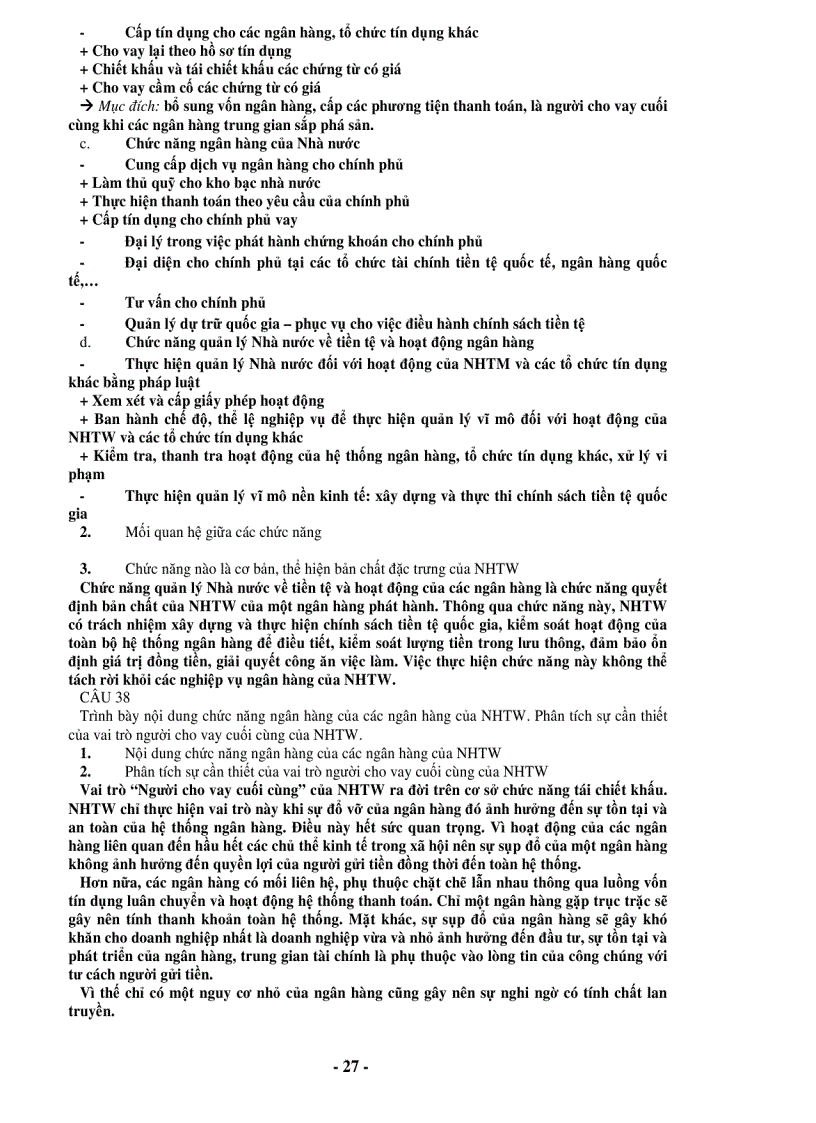 image for page Câu ho i va đa p a n ly thuyê t tiê n tê