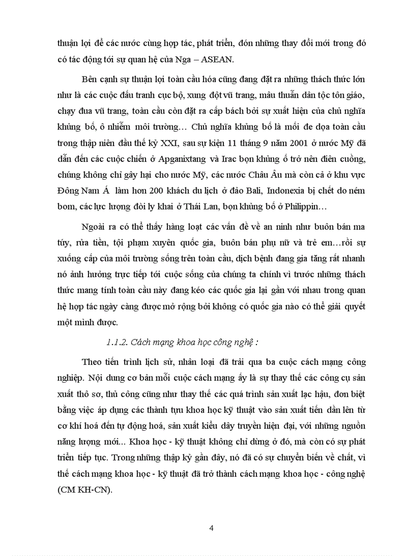 image for page Quan hệ giữa Nga và ASEAN giai đoạn 2000 2010