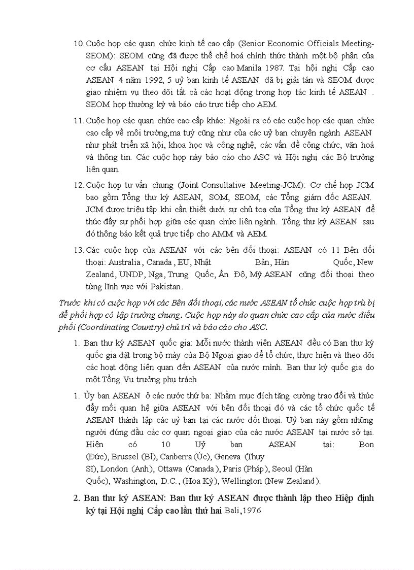 image for page Tiểu luận quan hệ quốc tế Quá trình hình thành và phát triển của tổ chức ASEAN