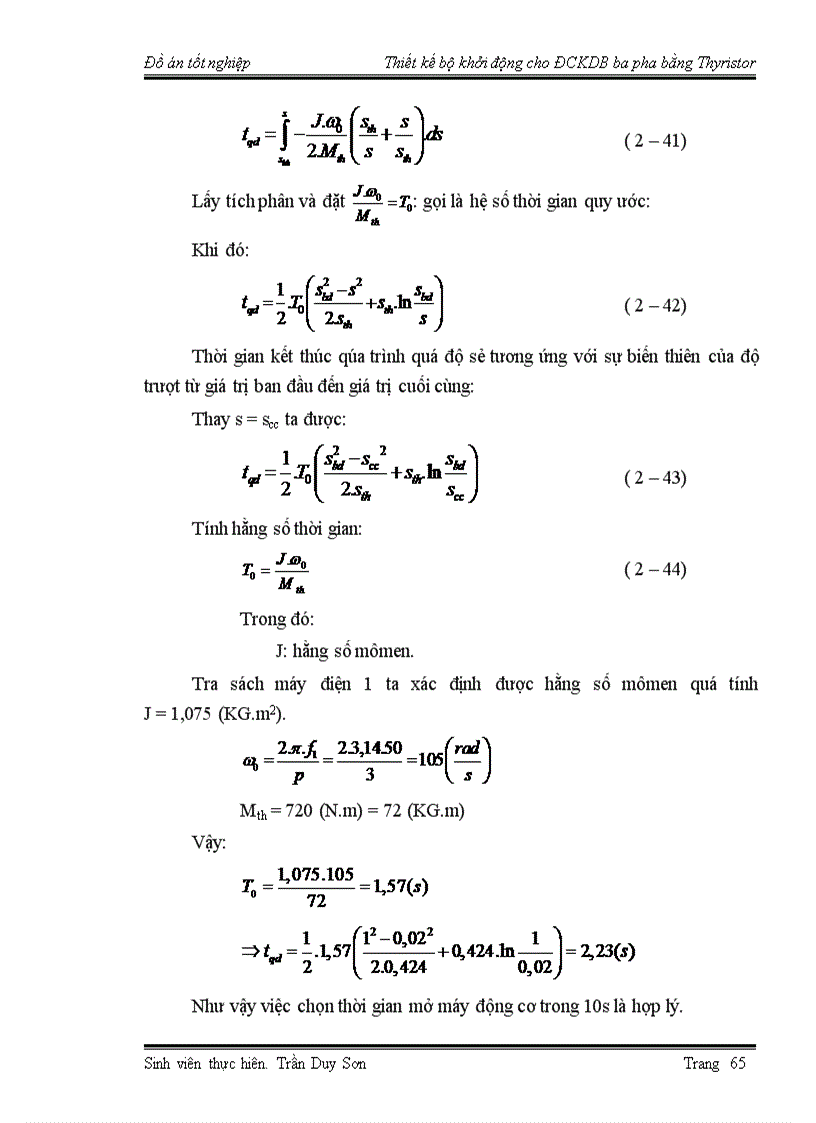 image for page Thiết kế bộ khởi động cho động cơ không đồng bộ ba pha bằng Thyristor